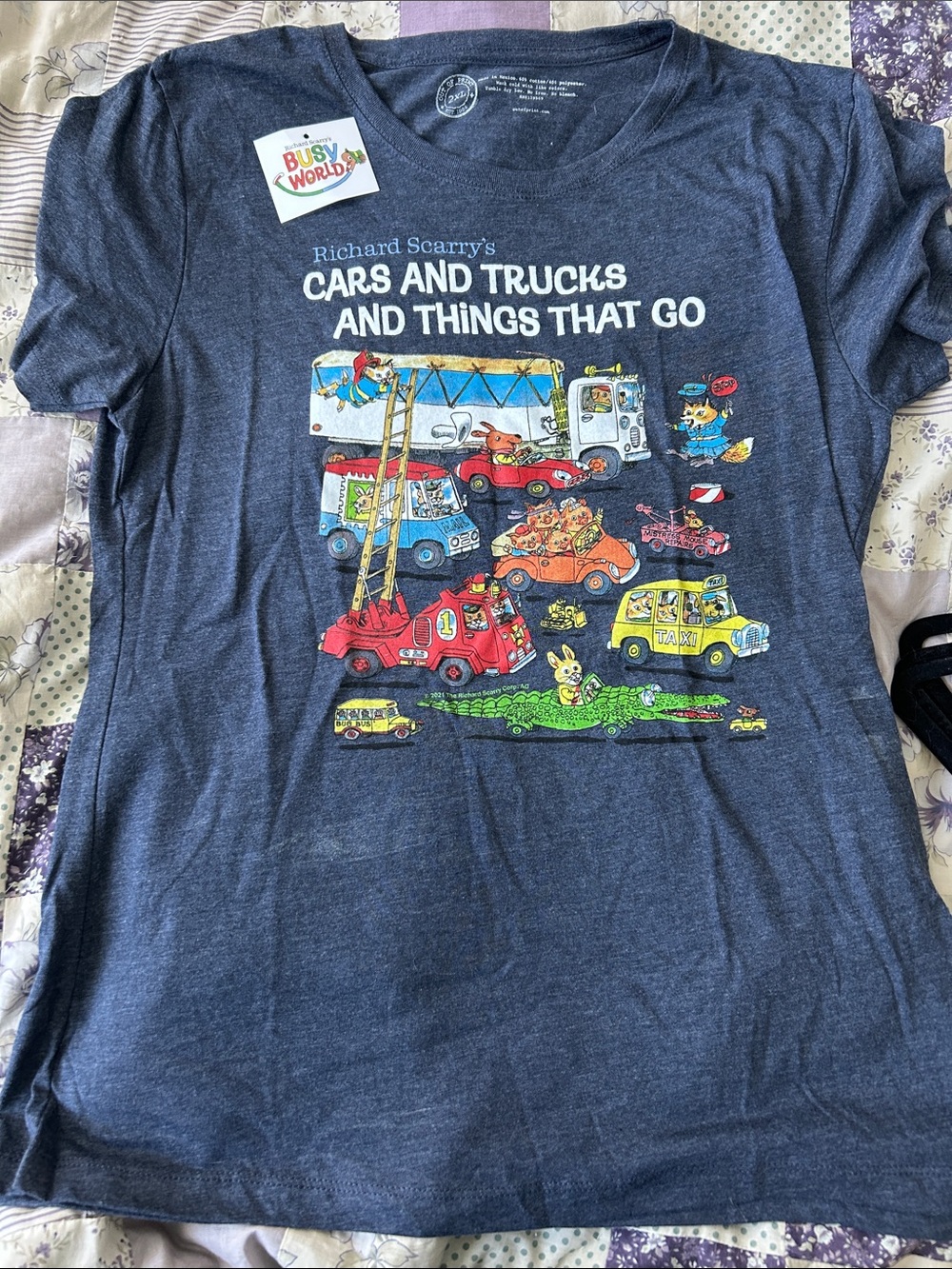 NWT Richard Scarry’s thing that go T, L